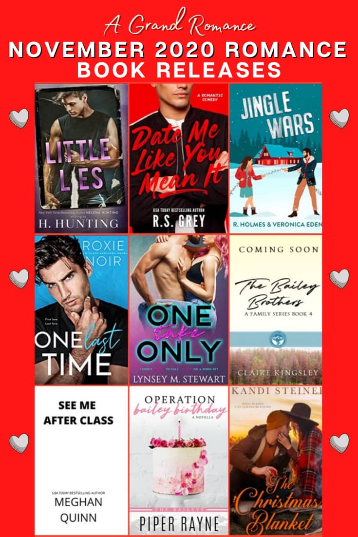 Must Read Romance Books Coming in November - A Grand Romance