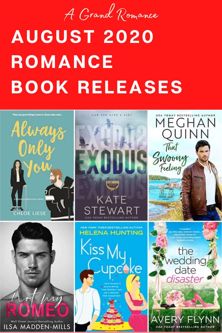 August Romance Releases - A Grand Romance